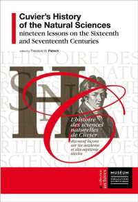 CUVIER'S HISTORY OF THE NATURAL SCIENCES: NINETEEN LESSONS ON THE SIXTEENTH AND SEVENTEENTH CENTURIE (ARCHIVES)