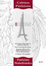 Cahiers Parisiens / Parisian Notebooks, No. 5