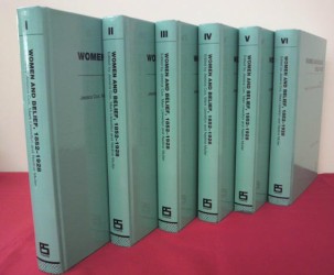 フェミニズムとキリスト教信仰：ヴィクトリア朝～２０世紀初頭文献集成（全６巻）<br>Women and Belief, 1852-1928 (ES Series : Historical Sources of Women's Studies)