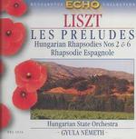 Liszt:Les Preludes/Hungarian Rhapsodi （Cd Audio）