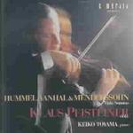 Hummel/Vanhal/Mendelssohn:Viola Sons. （Cd Audio）