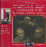 Mozart:Konzert Fur Zwei Klaviere Kv （Cd Audio）