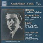 Alfred Cortot Great Pianisits （Cd Audio）