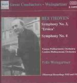 Beethoven:Symphonies Nos. 3 & 4 （Cd Audio）