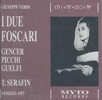 Verdi:I Due Foscari （Cd Audio）