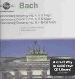 Bach:Brandenburg Concertos 4-6 （Cd Audio）