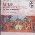 Franz Lehar:3 Operettas in English （Cd Audio）