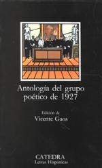 Antologia Del Grupo Poetico De 1927 -- Paperback (Italian Language Edition)