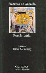 Poesia Varia (Letras Hispanicas) -- Paperback (Spanish Language Edition)