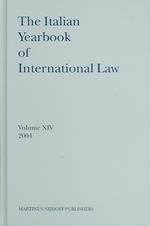The Italian Yearbook of International Law 2004 〈14〉