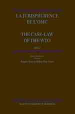 La Jurisprudence De L'omc/ the Case-law of the Wto, 1999-1 （Bilingual）