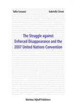 強制的失踪との闘い：2007年国連条約<br>Struggle against Enforced Disappearance and the 2007 United Nations Convention