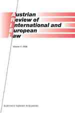 Austrian Review of International and European Law 2006 〈11〉