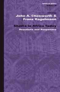 現代アフリカにおけるイスラーム法<br>Sharia in Africa Today : Reactions and Responses (Islam in Africa)
