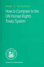 How to Complain to the UN Human Rights Treaty System