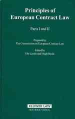 Principles European Cont Law Set