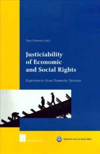 Justiciability of Economic and Social Rights : Experiences from Domestic Systems
