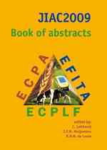 JIAC2009 book of abstracts