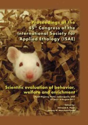 Scientific evaluation of behavior, welfare and enrichment : Proceedings of the 45th congress of the ISAE