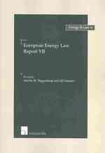 European Energy Law Report VII