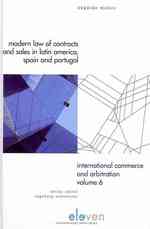Modern Law of Contracts and Sales in Latin America, Spain and Portugal