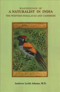 Wanderings of a Naturalist in India, the Western Himalayas and Cashmere -- Paperback / softback （Reprint ed）