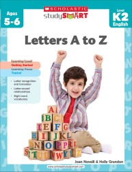 Letters a to Z : Ages 5-6, Level K2 English (Scholastic Study Smart) （CSM REP）