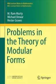 Problems in the Theory of Modular Forms (Imsc Lecture Notes in Mathematics)
