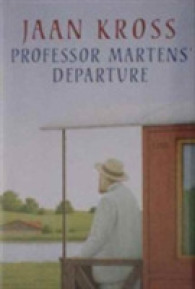 Professor Marten's Departure -- Hardback (English Language Edition)