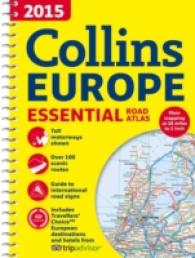 Collins 2015 Essential Road Atlas Europe (Collins Essential Road Atlas) （SPI New）