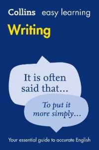 Easy Learning Writing : Your Essential Guide to Accurate English (Collins Easy Learning English) （2ND）