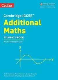 Cambridge Igcse (Tm) Additional Maths Student's Book (Collins Cambridge Igcse (Tm)) -- Paperback / softback