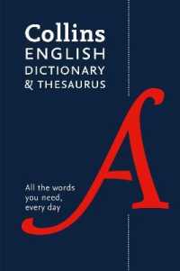 Paperback English Dictionary and Thesaurus Essential : Your Day-to-Day Reliable English Dictionary and Thesuarus Essentials (Collins Essential) （6TH）