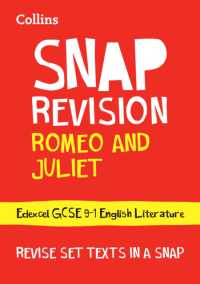 Romeo and Juliet: Edexcel GCSE 9-1 English Literature Text Guide : Ideal for the 2024 and 2025 Exams (Collins Gcse Grade 9-1 Snap Revision)
