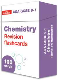 AQA GCSE 9-1 Chemistry Revision Cards : Ideal for the 2024 and 2025 Exams (Collins Gcse Grade 9-1 Revision)