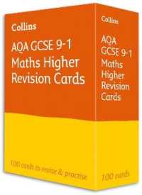 AQA GCSE 9-1 Maths Higher Revision Cards : Ideal for the 2024 and 2025 Exams (Collins Gcse Grade 9-1 Revision)