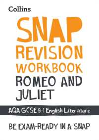 Romeo and Juliet AQA GCSE 9 - 1 English Literature Workbook : Ideal for the 2024 and 2025 Exams (Collins Gcse 9-1 Snap Revision)