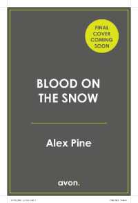 Blood on the Snow (Di James Walker series)