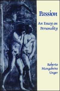 Passion : An Essay on Personality