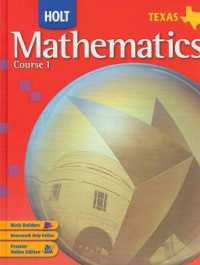 Mathematics, Course 1 : Holt Mathematics Texas (Holt Mathematics)