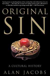 原罪の文化史<br>Original Sin : A Cultural History