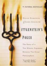 Wittgenstein's Poker : The Story of a Ten-Minute Argument between Two Great Philosophers