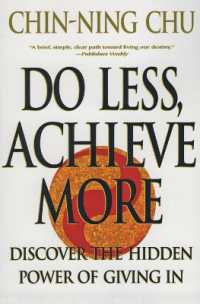 Do Less, Achieve More