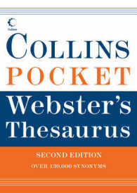 Collins Pocket Webster's Thesaurus （2 POC）