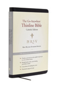 The Go-Anywhere Thinline Bible Catholic Edition : New Revised Standard Version: Black Bonded Leather （LEA SLP）