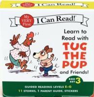 Learn to Read with Tug the Pup and Friends! Box Set 3 : A Box of 11 stories, 1 parent guide, and reward stickers for Beginning Readers; Reading Level E-G (My Very First I Can Read)