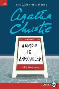 A Murder Is Announced : A Miss Marple Mystery (Miss Marple Mysteries) （Large Print）