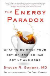 The Energy Paradox : What to Do When Your Get-Up-and-Go Has Got Up and Gone (The Plant Paradox)