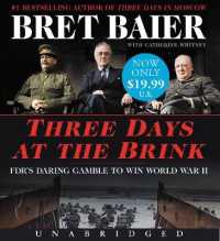 Three Days at the Brink Low Price CD : Fdr's Daring Gamble to Win World War II
