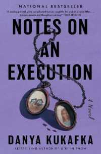 Notes on an Execution : An Edgar Award Winner -- Hardback (English Language Edition)